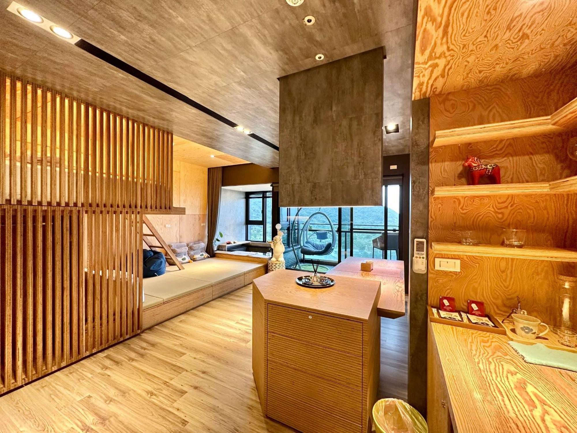 דירות Toucheng Happyhouse頭城黑皮家 附早餐 מראה חיצוני תמונה